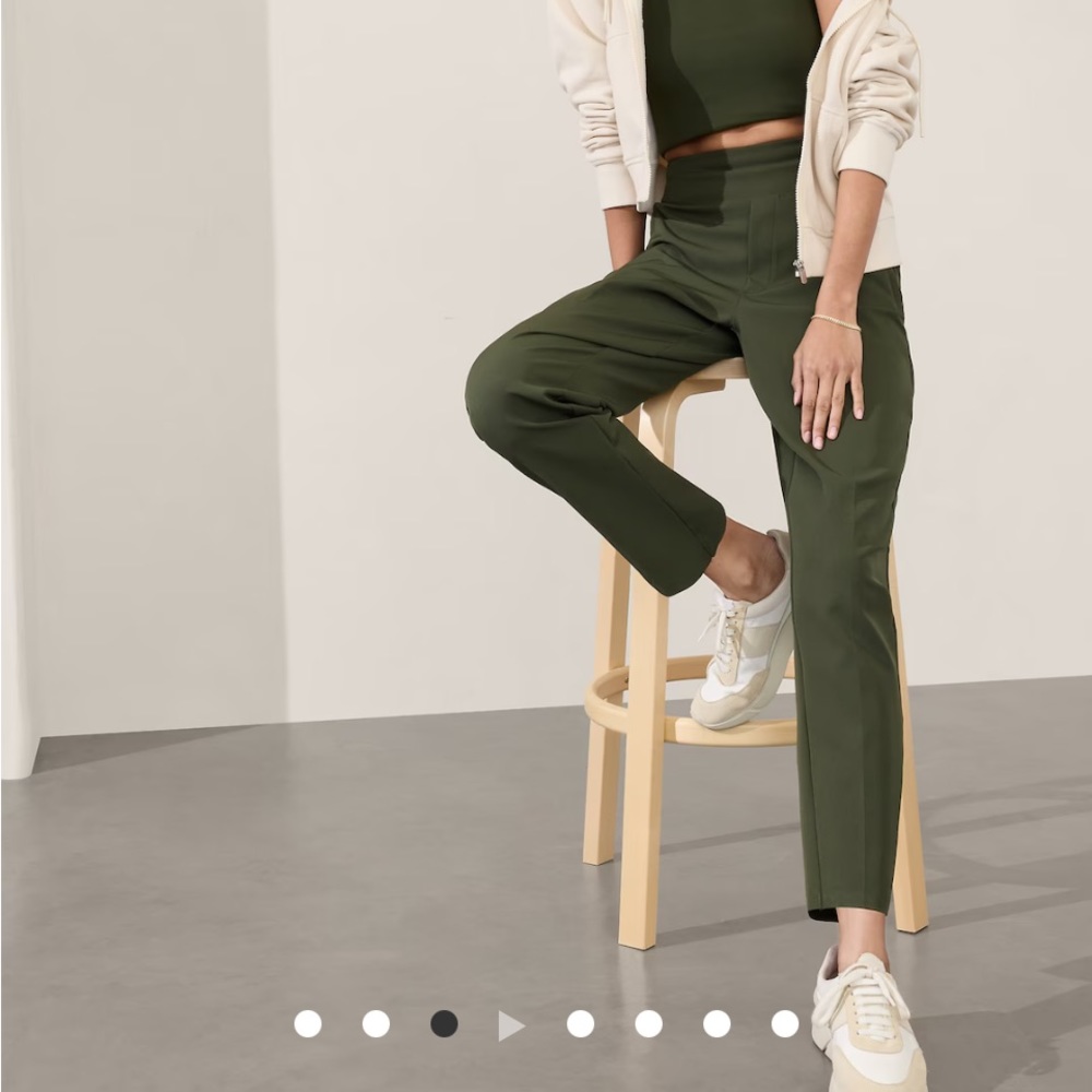 Athleta Green Endless Pant